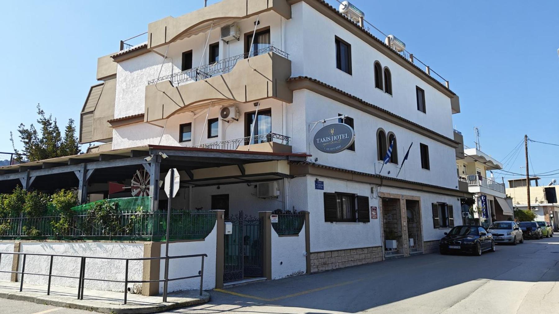 Takis Hotel Apartments イアリソス エクステリア 写真